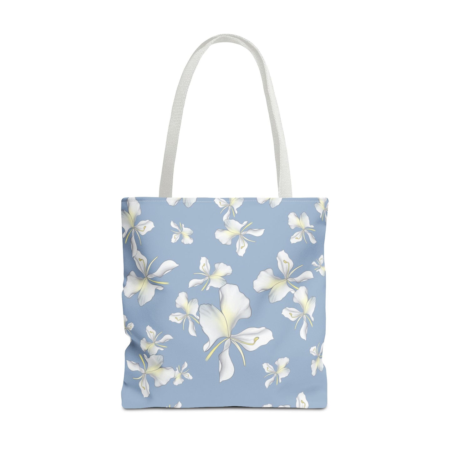 Tote bag- Awapuhi Falling  (Cyan)