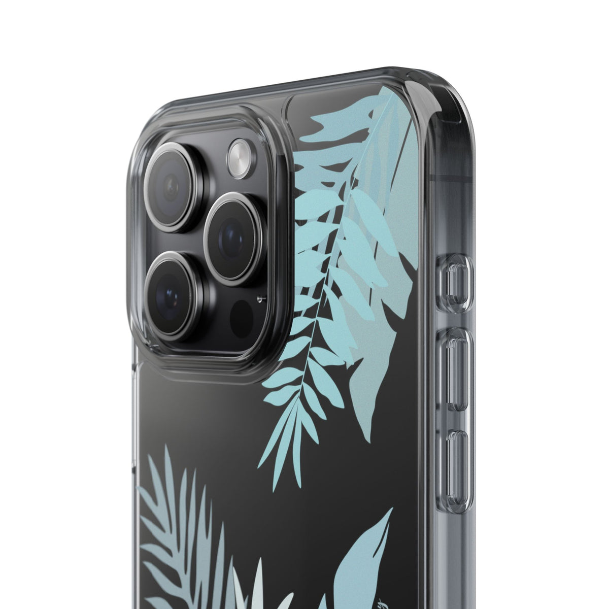 Whispering Leaves (Blue) CLEAR Case