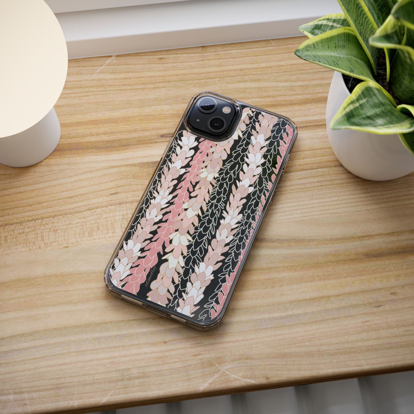 Pakalana Stringing Peach CLEAR Case
