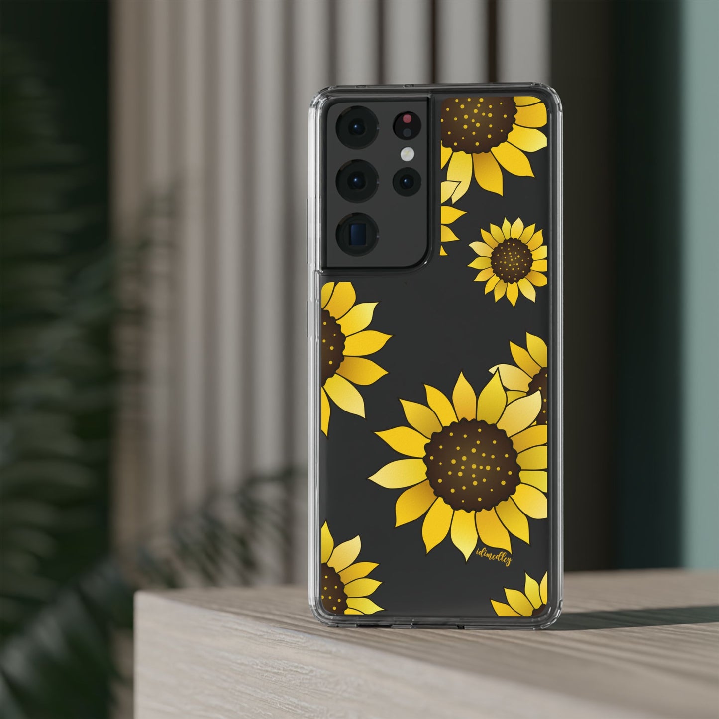 Sunflowers CLEAR Case