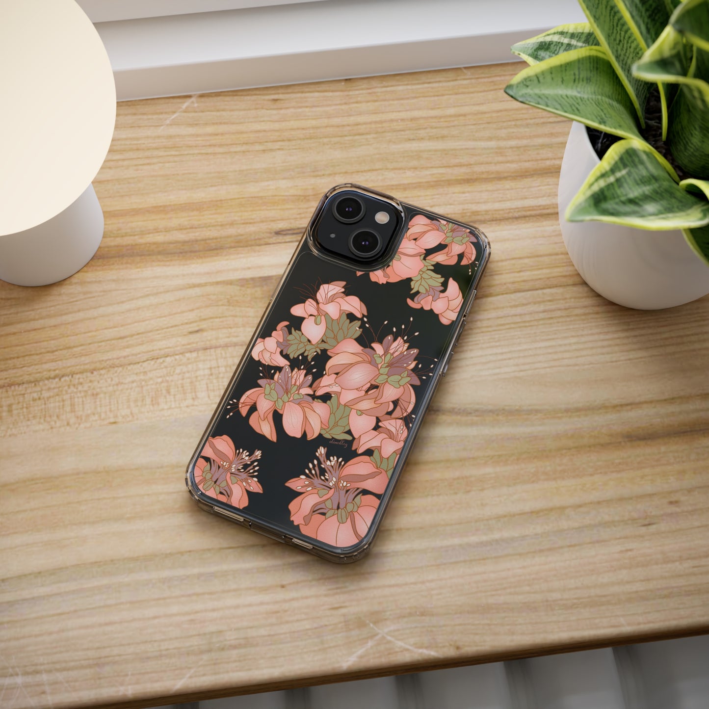 Wili Wili Flowers CLEAR Case