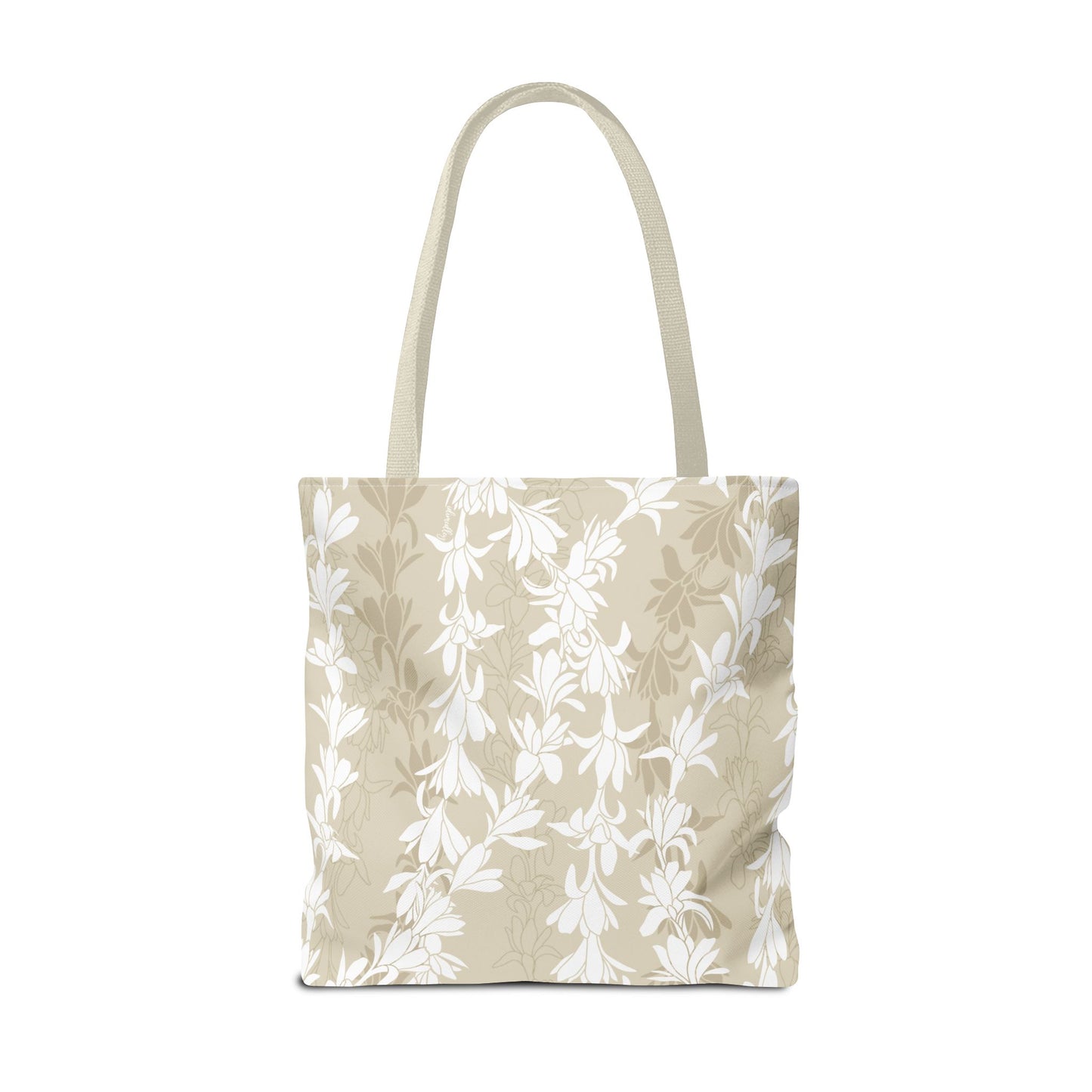 Tote bag- Tuberoses for Nohea (Sand)