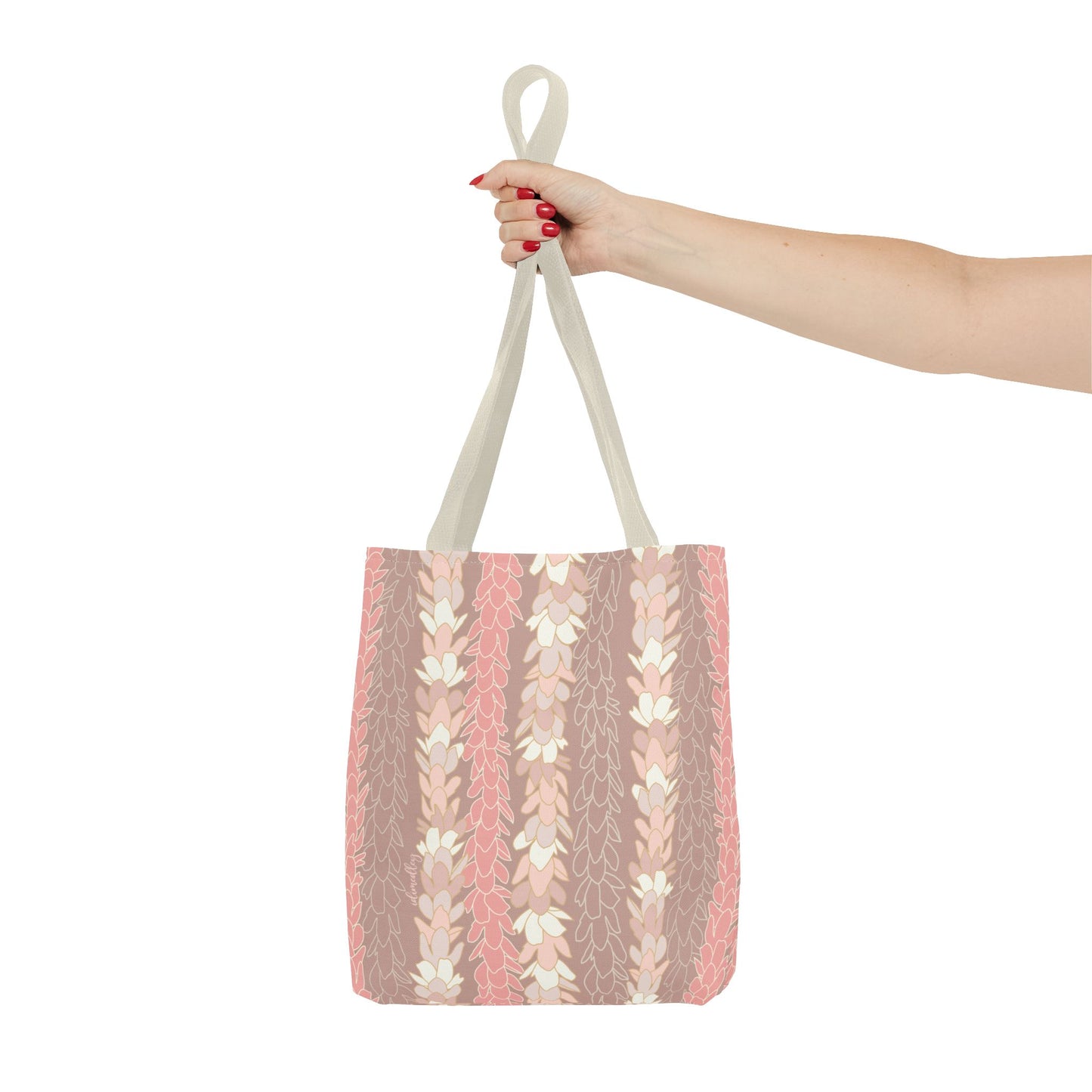 Tote Bag- Pakalana Stringing Peach