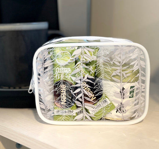Ti Leaf Lucky Leis Lei Clear Pouch