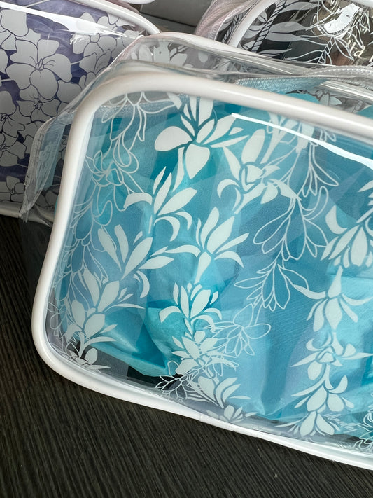 Tuberose Lei Clear Pouch