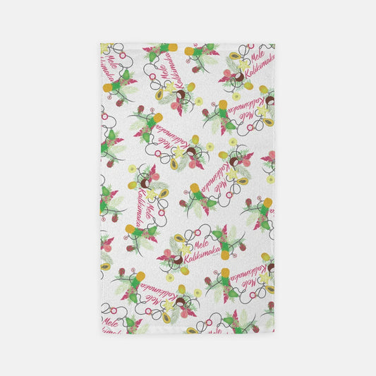 Mele Kalikimaka Microfiber Dish Towel