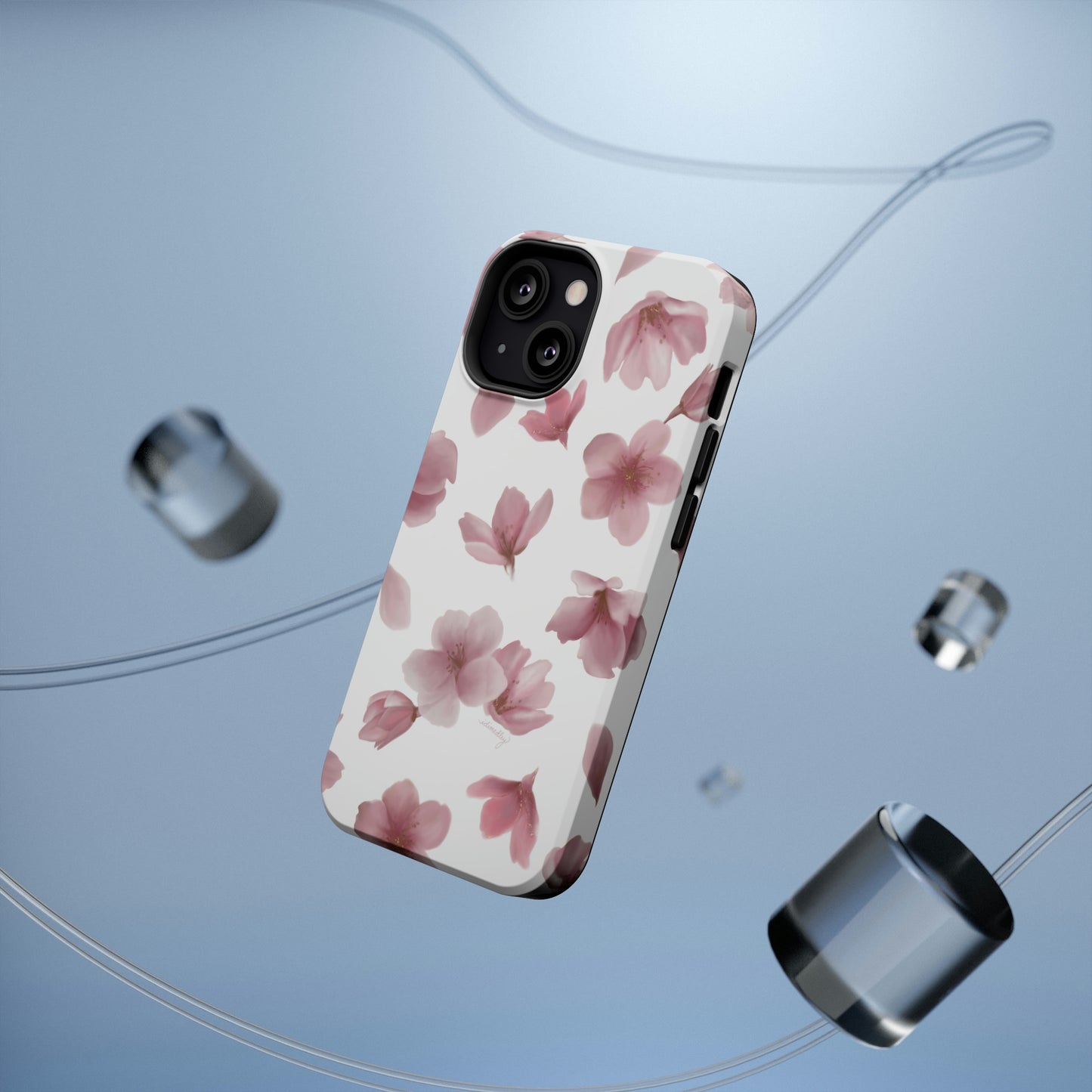 Sakura Cherry Blossoms in Spring (White), MagSafe