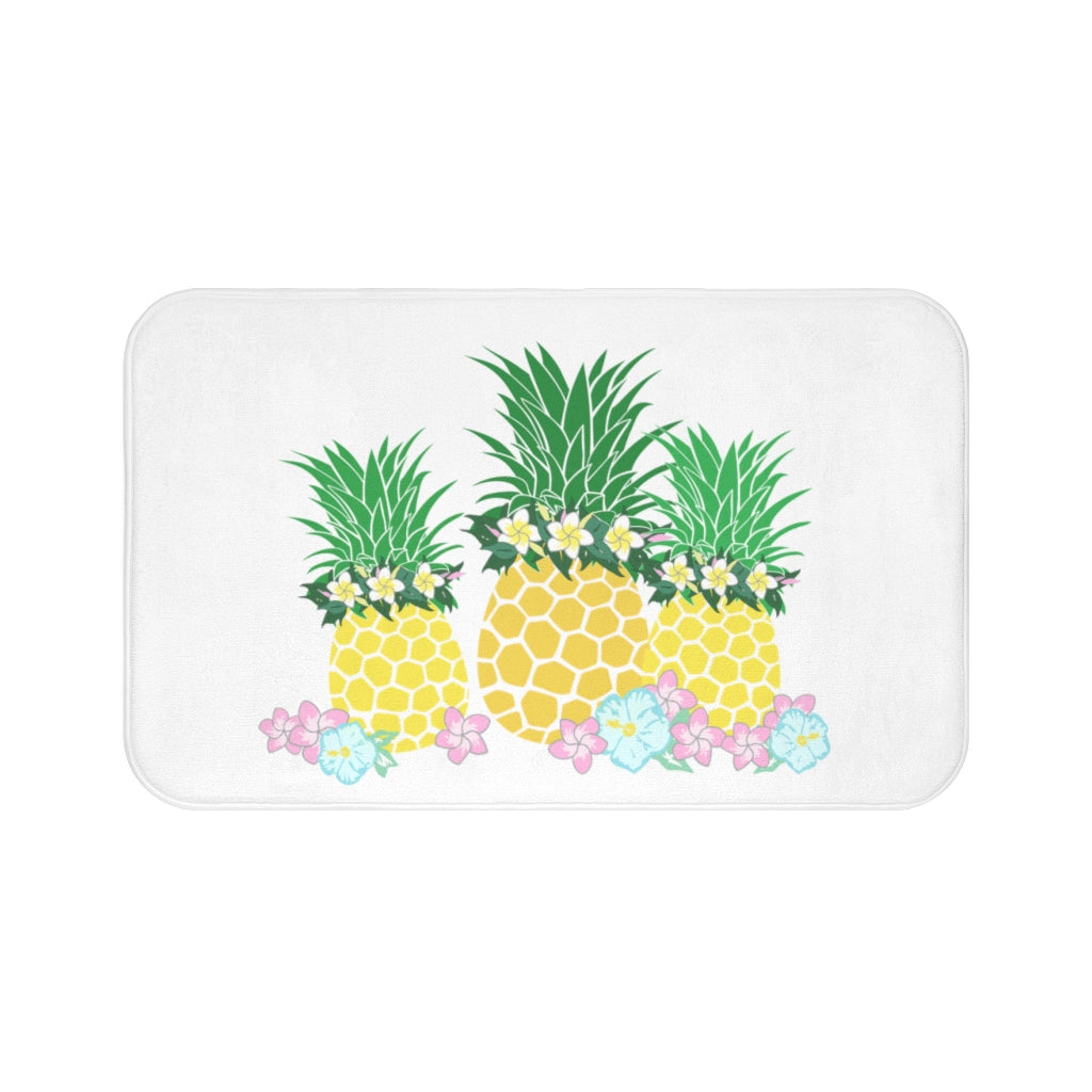 Bath Mat- Pineapple Ducky Party