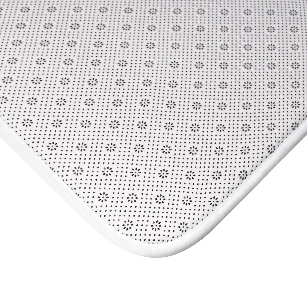 Bath Mat- Pikake Wishes (Gray)