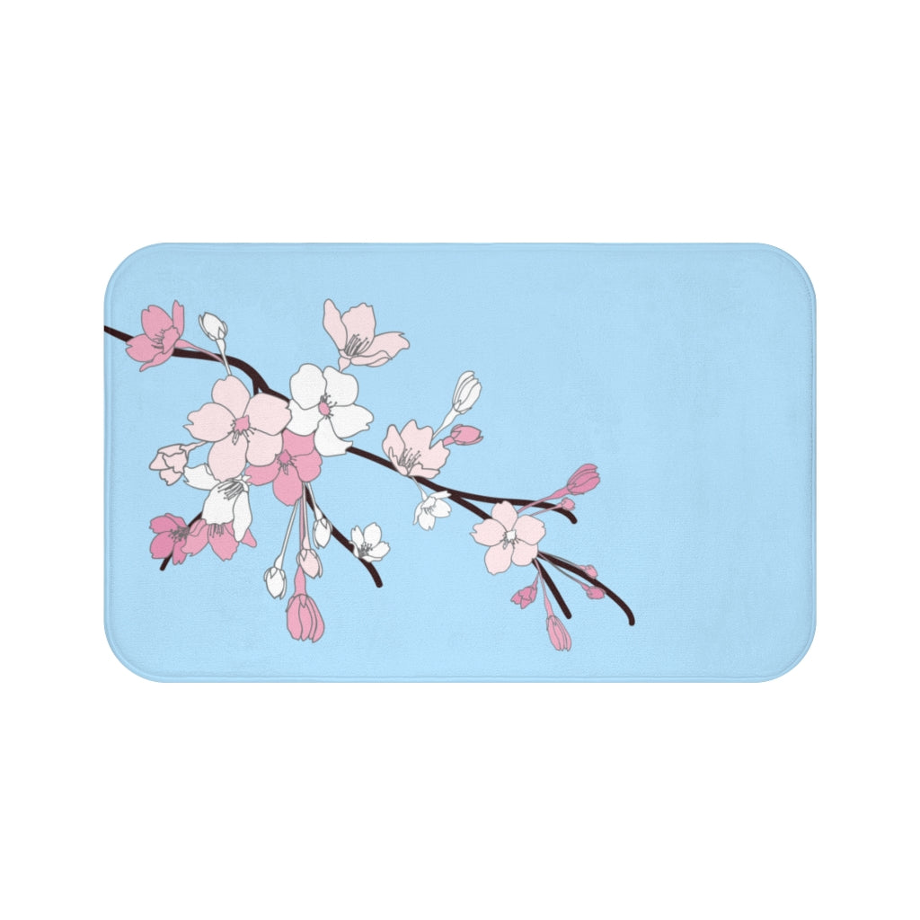 Bath Mat- Sakura Blooms (Spring Skies)