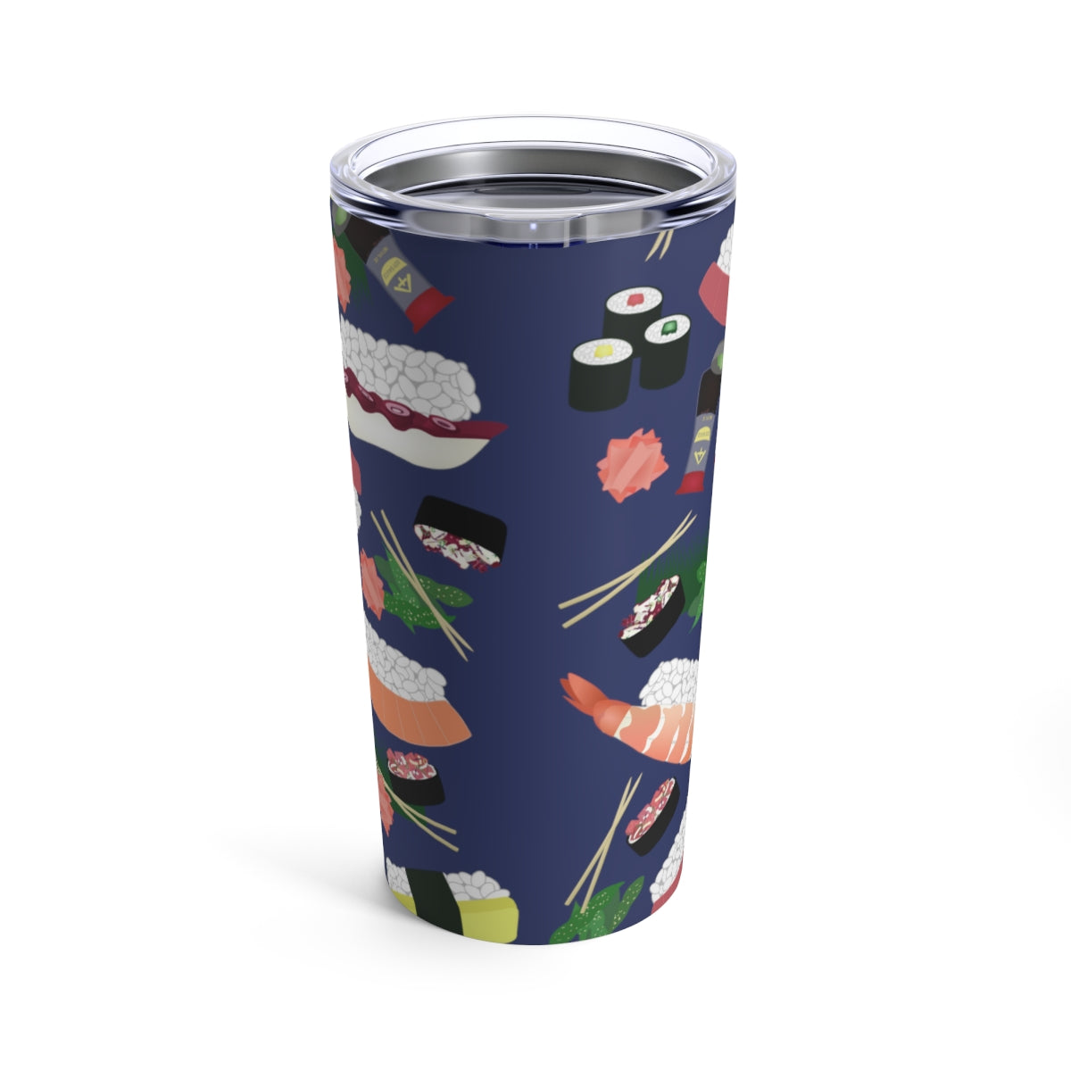 Tumbler 20oz- Sushi Lovers in Blue