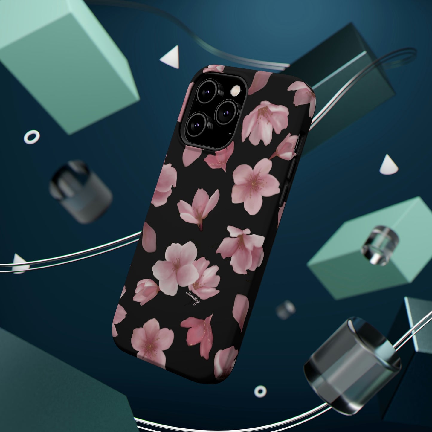 Sakura Cherry Blossoms in Spring (Black), MagSafe