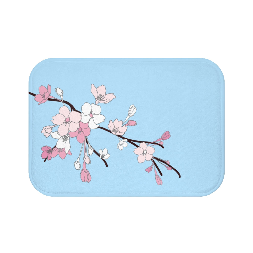 Bath Mat- Sakura Blooms (Spring Skies)