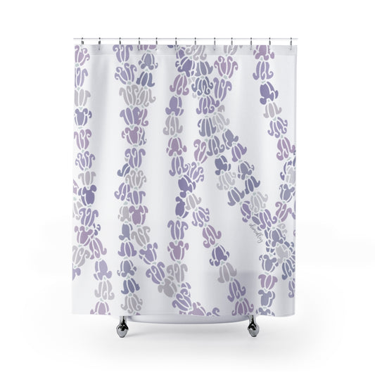 Shower Curtain- Crown Flower Melodies