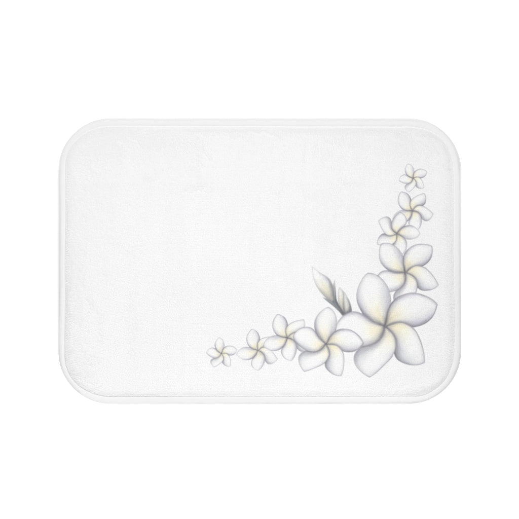 Bath Mat- Plumeria Corner