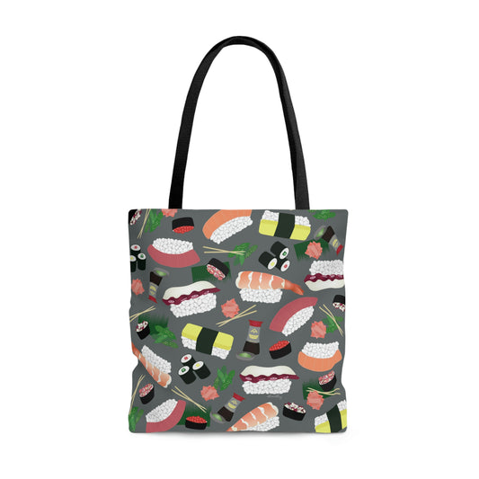 Tote bag- Sushi Lovers (Gray)