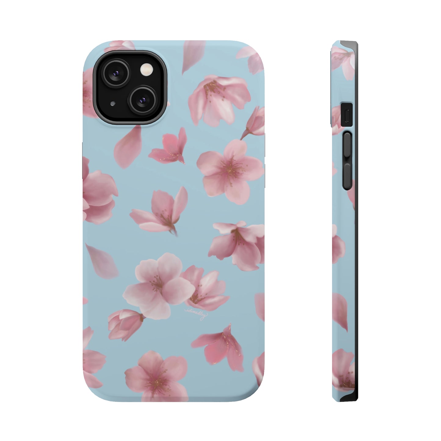 Sakura Cherry Blossoms in Spring (Light Blue), MagSafe