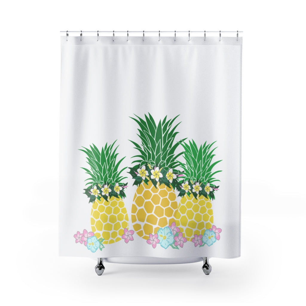 Shower Curtain- Pineapple Ducky Party
