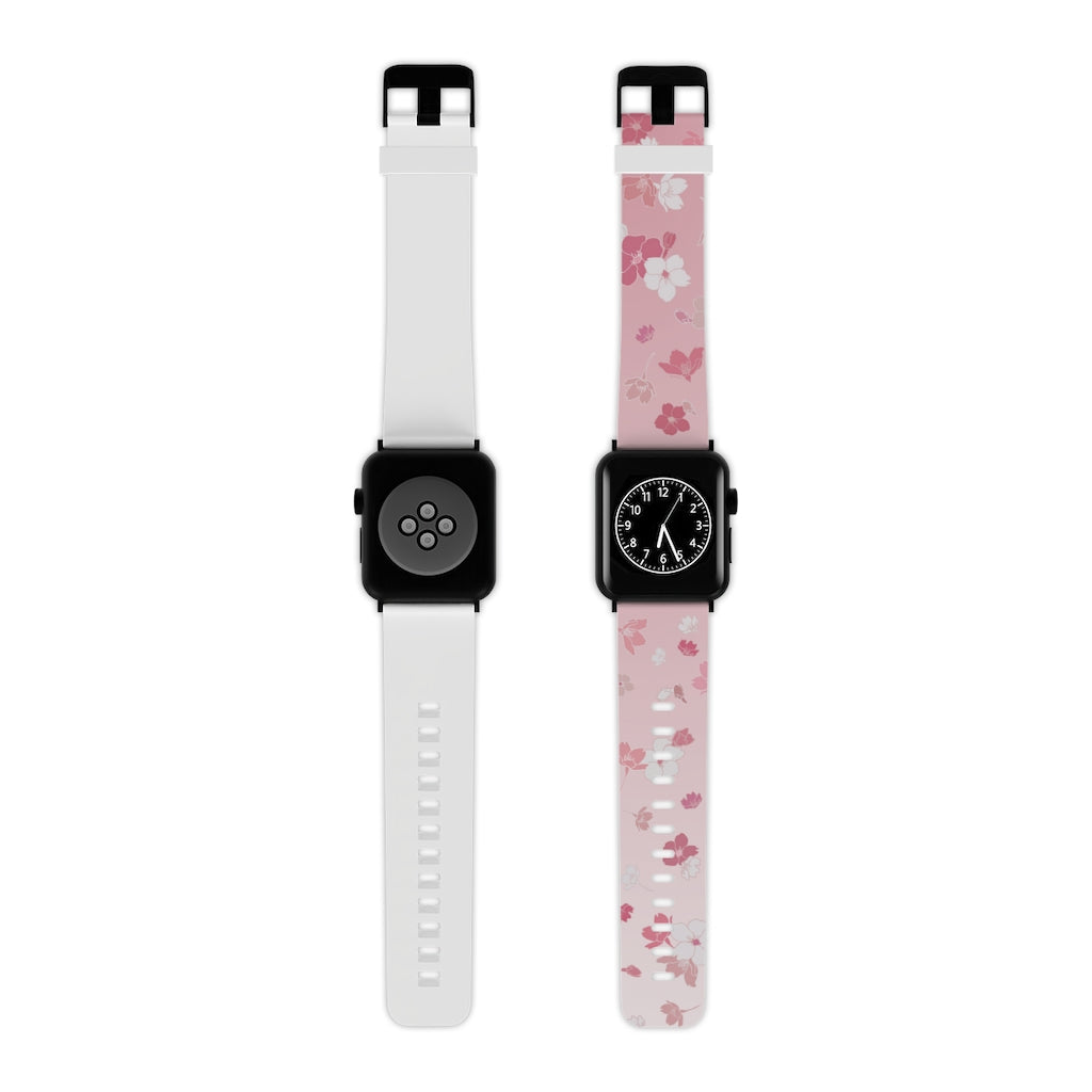 Watch Band for Apple Watch- Falling Sakura Cherry Blossoms