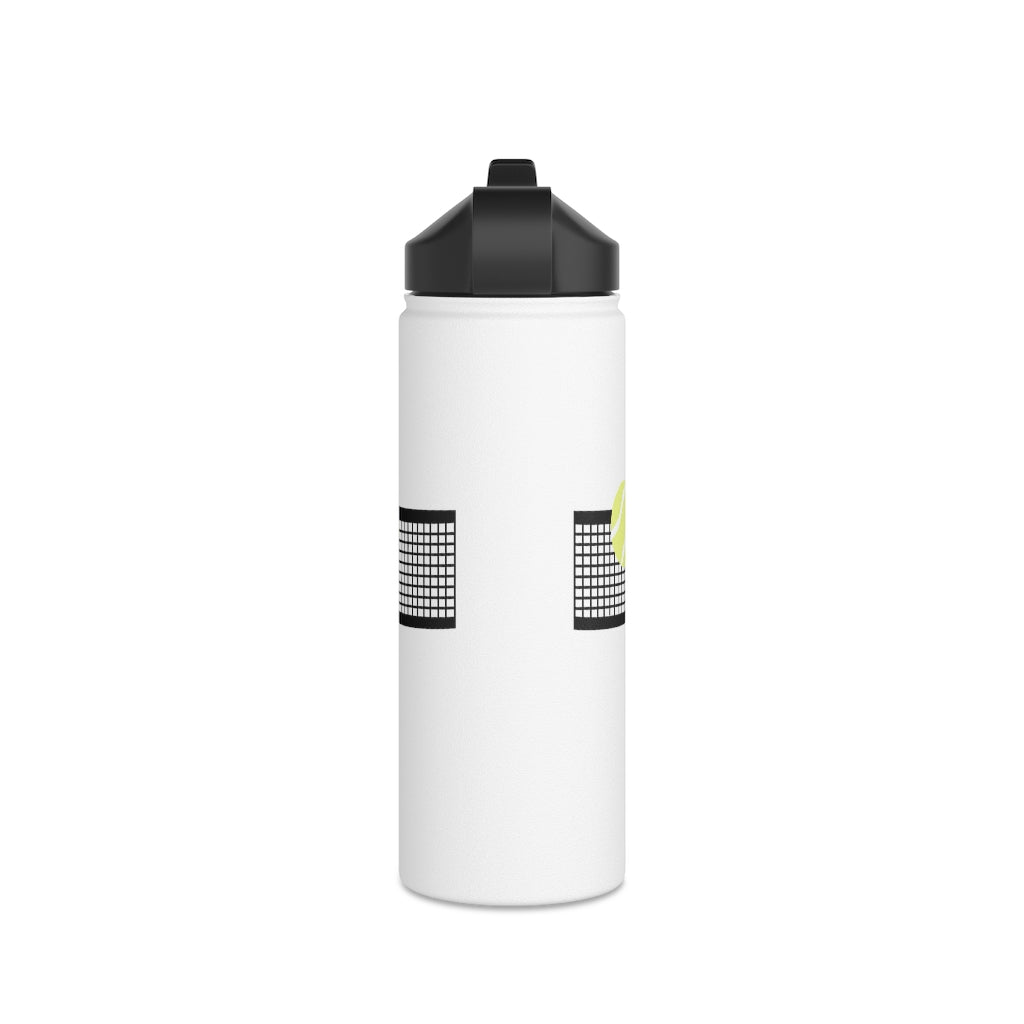 Water Bottle, 3 sizes, Stainless Steel with Sip Straw- Ball Coming!