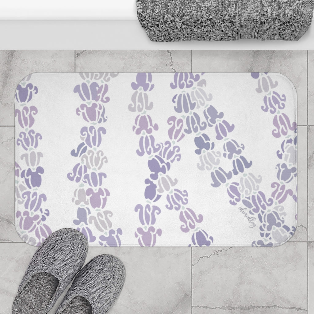 Bath Mat- Crown Flower Melodies