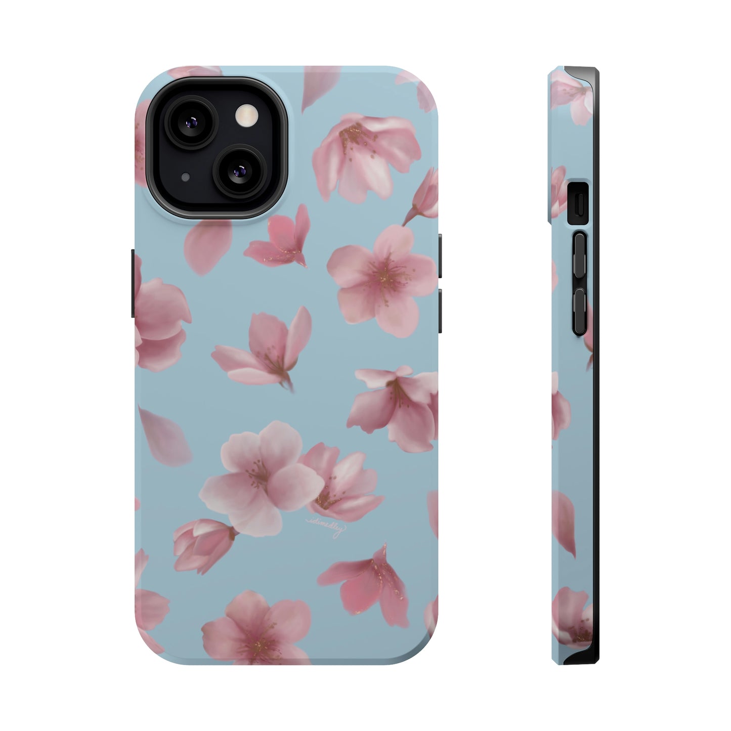 Sakura Cherry Blossoms in Spring (Light Blue), MagSafe