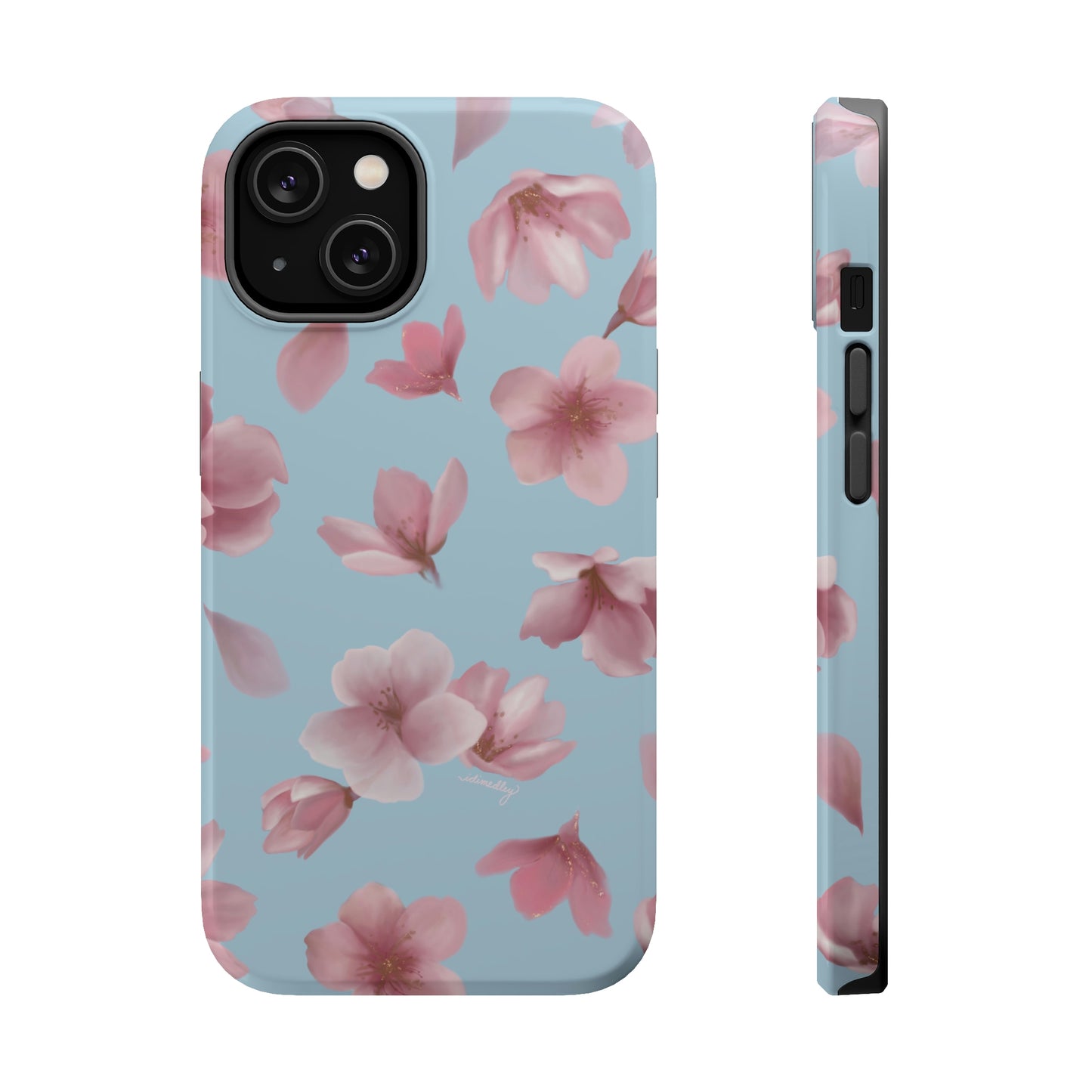 Sakura Cherry Blossoms in Spring (Light Blue), MagSafe