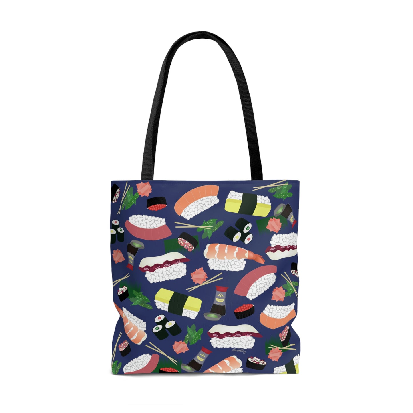 Tote bag- Sushi Lovers (Blue)