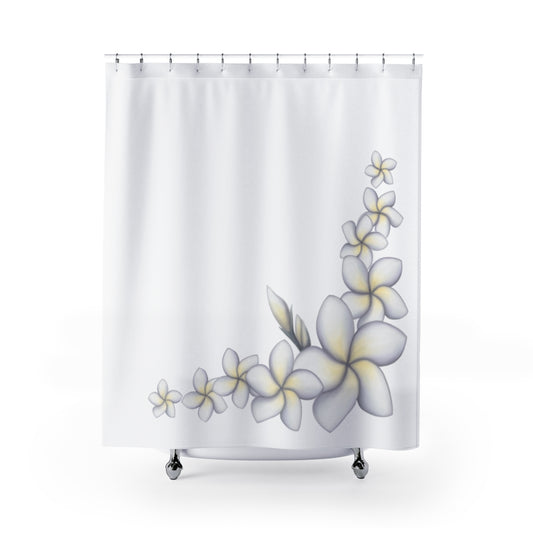 Shower Curtain- Plumeria Corner