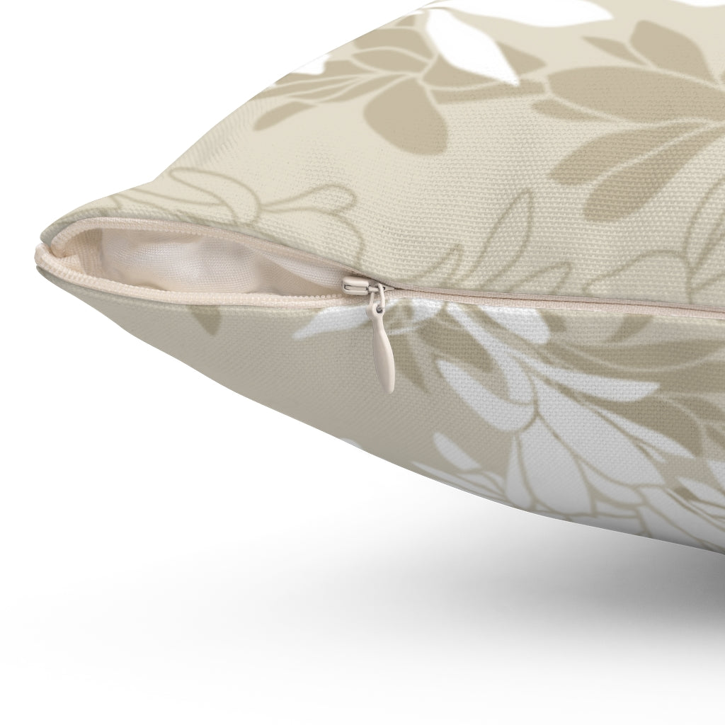 Pillow Case- Tuberoses for Nohea (Sand)