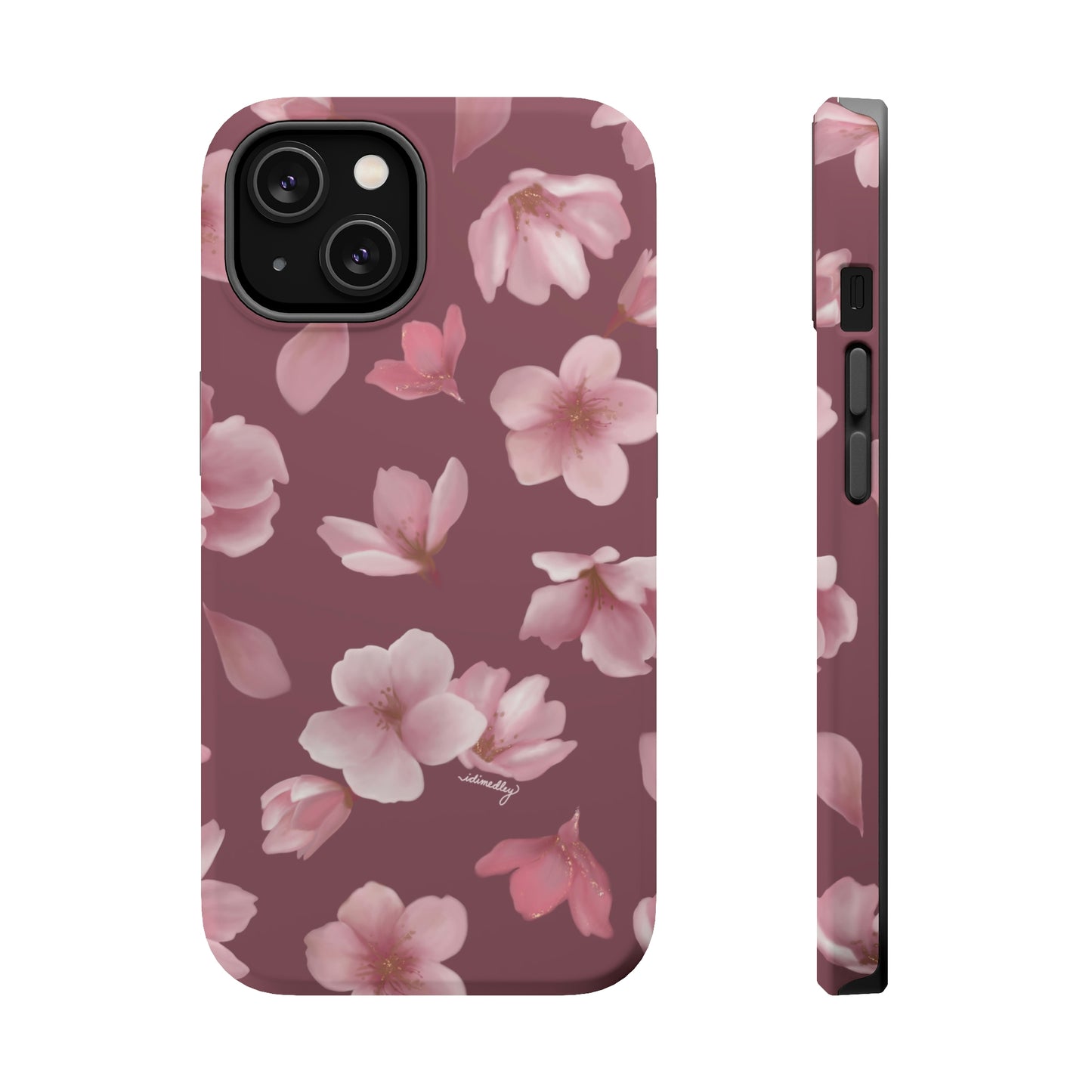 Sakura Cherry Blossoms in Spring (Dark Pink), MafSafe