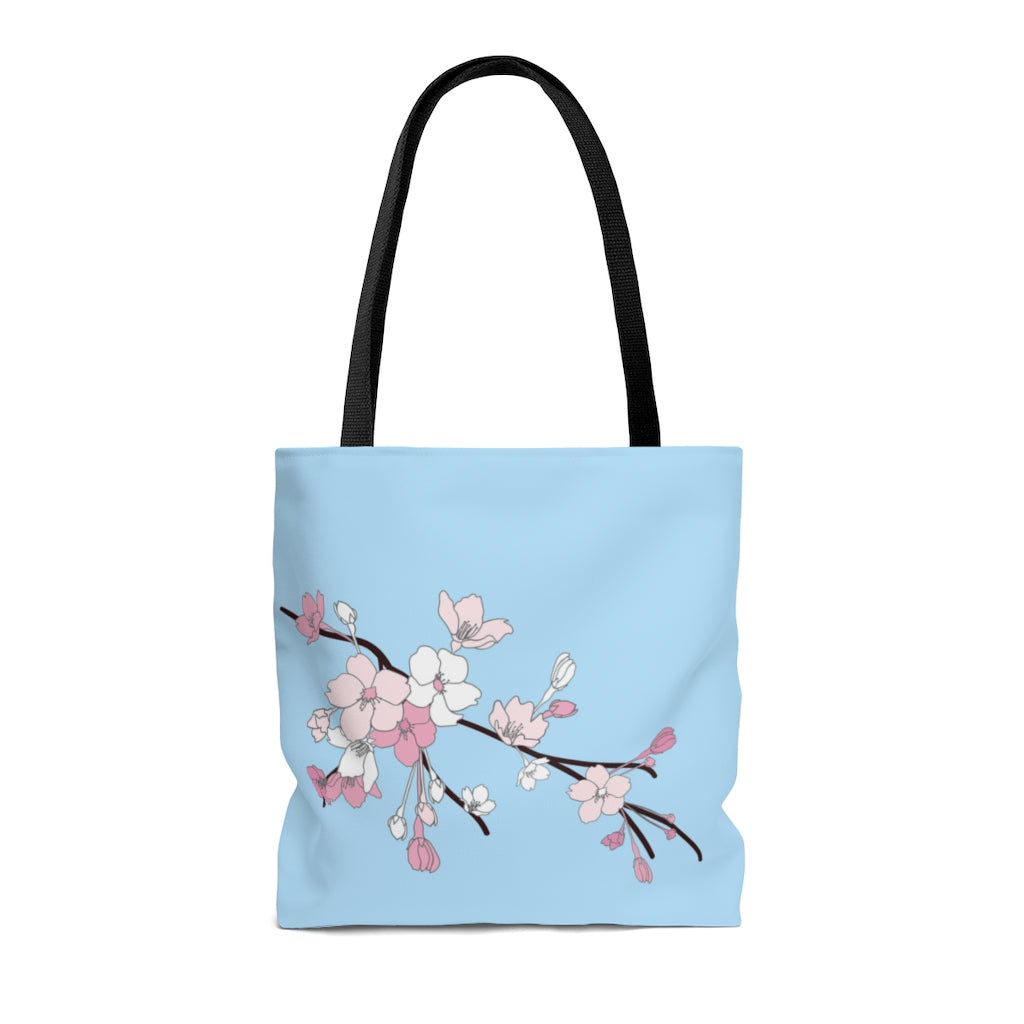 Tote bag- Sakura Blooms (Spring Skies)