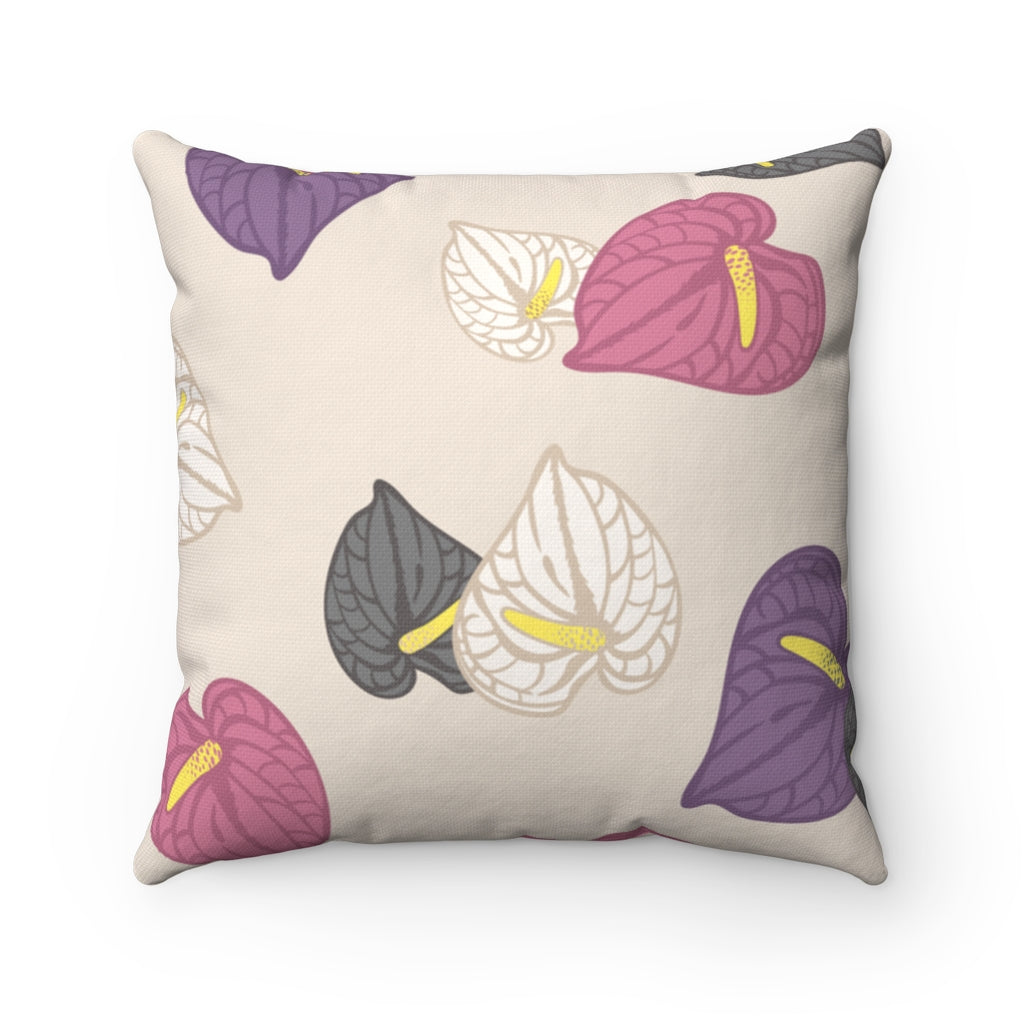 Pillow Case- Anthuriums Abound Beach Sunset