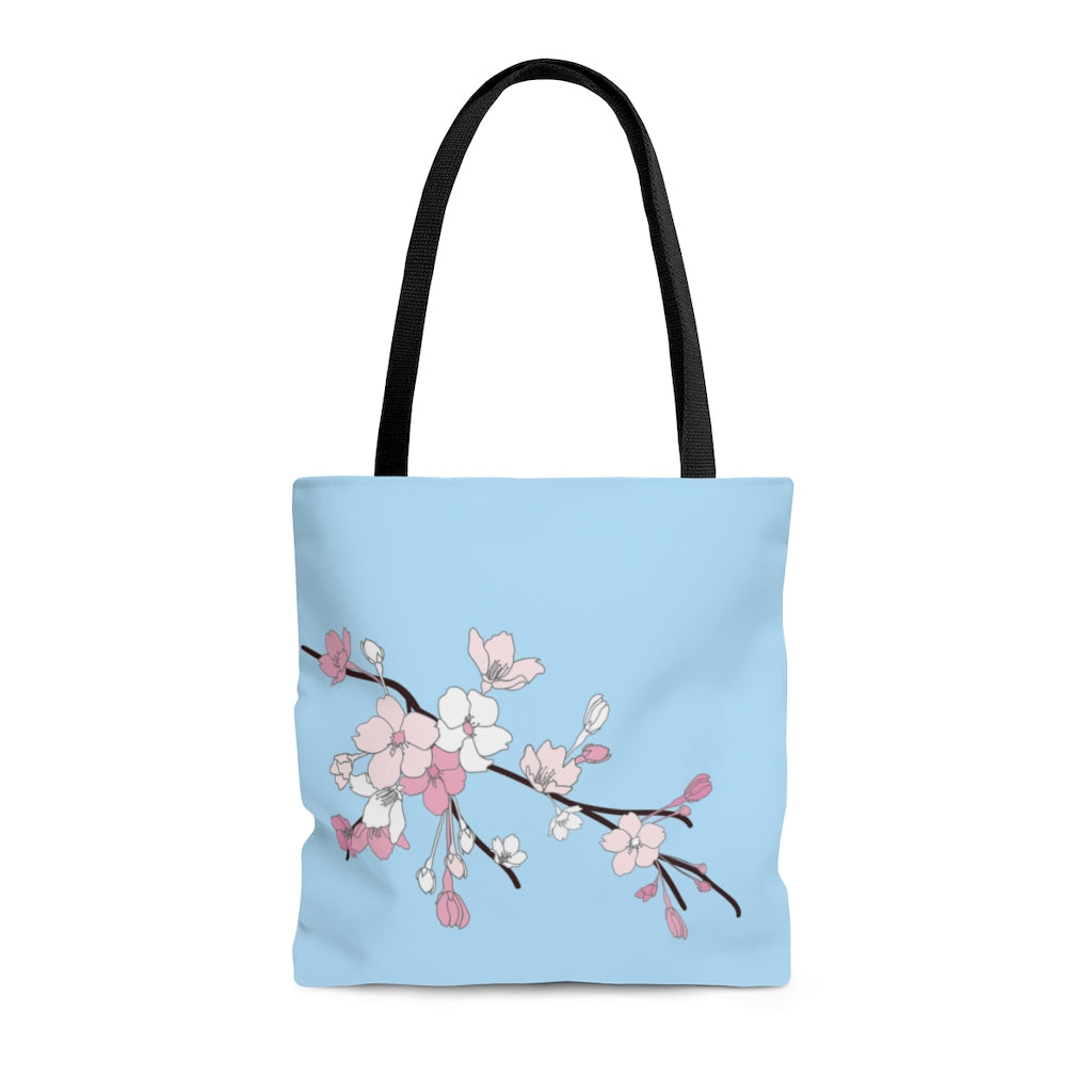 Tote bag- Sakura Blooms (Spring Skies)