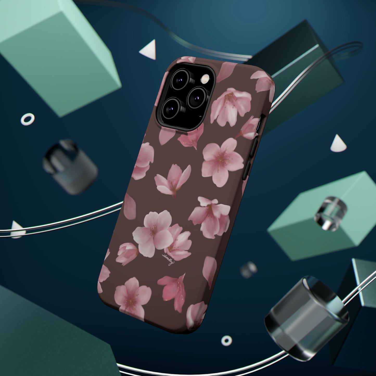 Sakura Cherry Blossoms in Spring (Brown), MagSafe