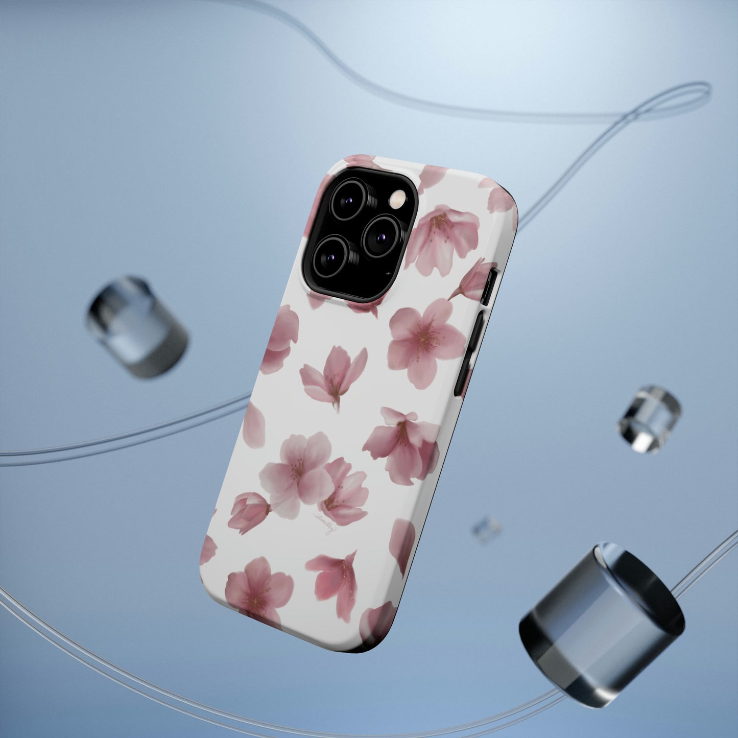 Sakura Cherry Blossoms in Spring (White), MagSafe