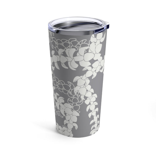 Tumbler 20oz- Puakenikeni Curvilinear Lei (Poi-ish)
