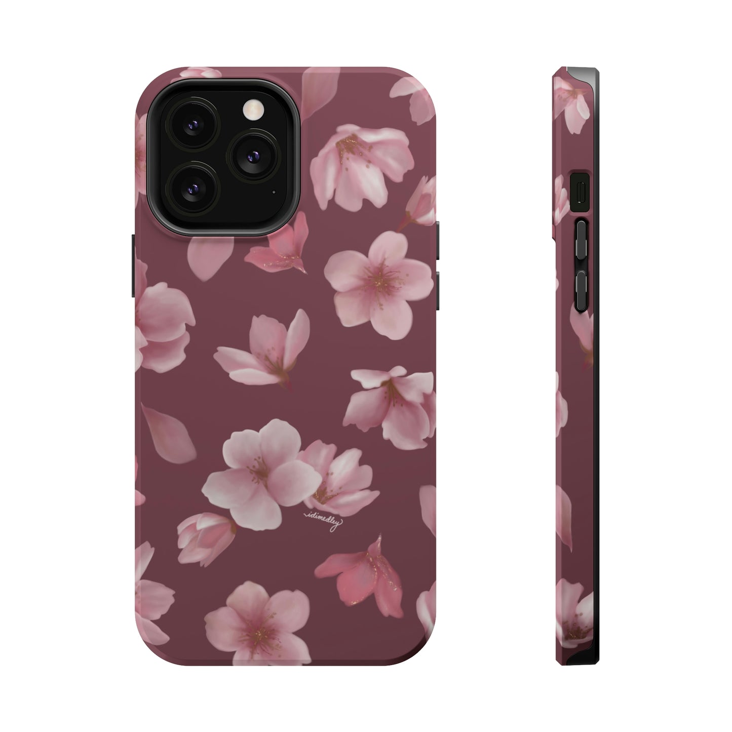 Sakura Cherry Blossoms in Spring (Dark Pink), MafSafe