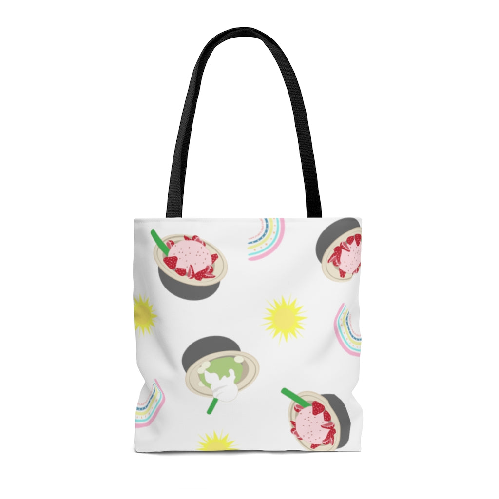 Tote bag- Shave Ice and Rainbows