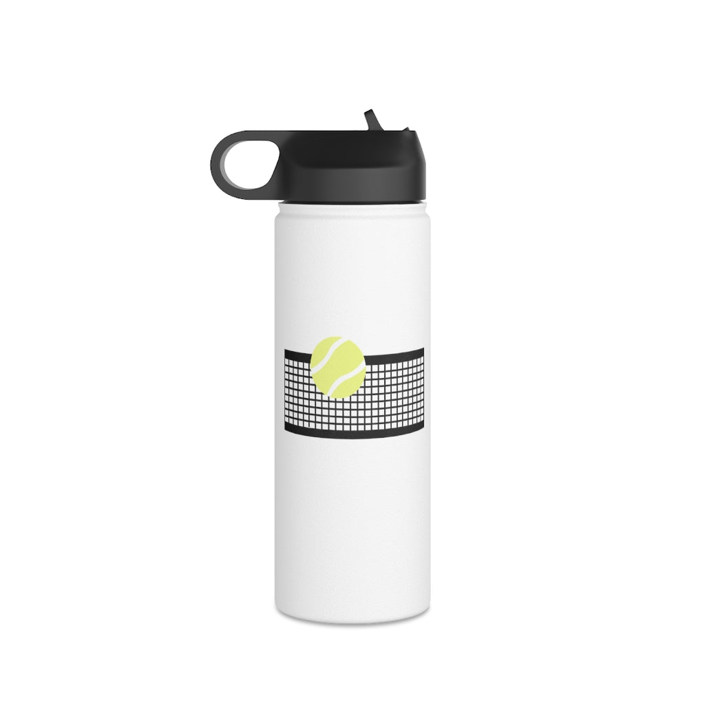 Water Bottle, 3 sizes, Stainless Steel with Sip Straw- Ball Coming!