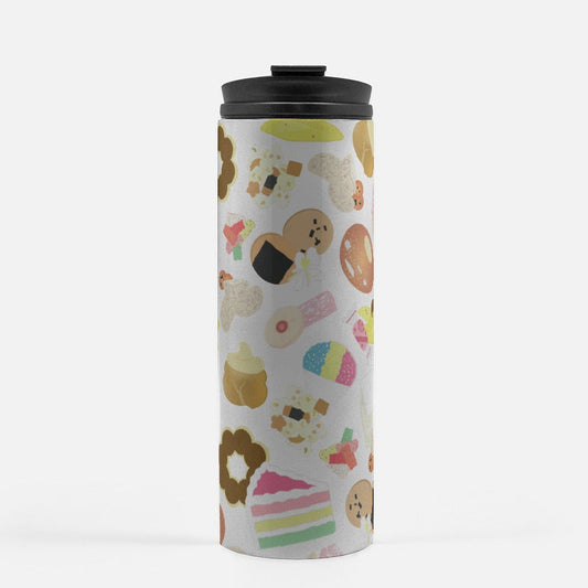 Thermal Tumbler 16 oz- Sweet and Savory Snacks (White)