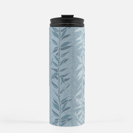 Thermal Tumbler 16 oz- Ti Leaf Lucky Leis (Steel Blue)