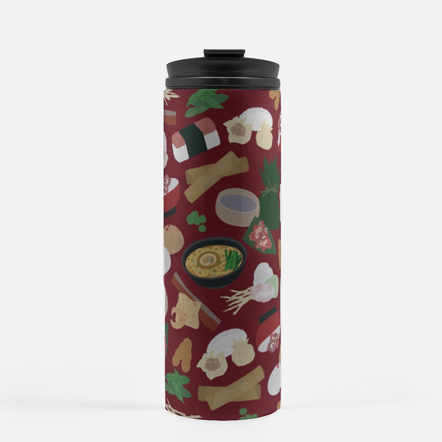 Thermal Tumbler 16 oz- Broke Da Mouth (Red)