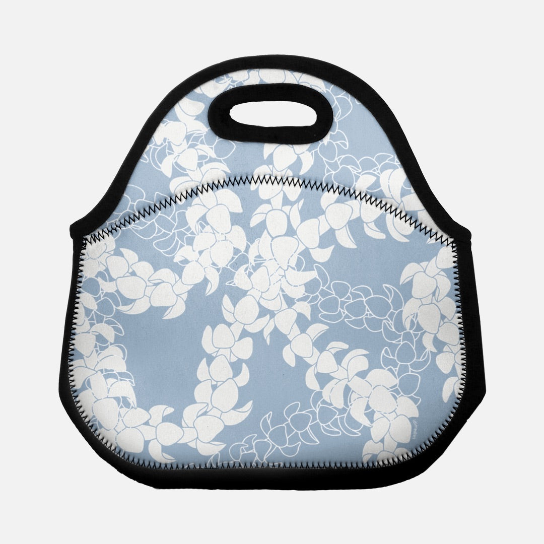 Lunch Tote Bag- Puakenikeni Lei (Blu-ish)