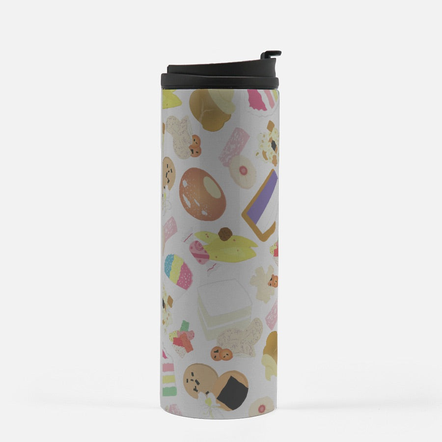 Thermal Tumbler 16 oz- Sweet and Savory Snacks (White)